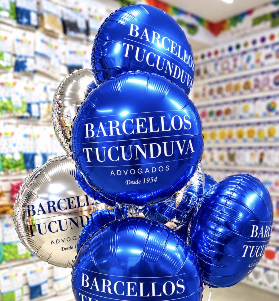 Balões personalizados Barcellos Tucunduva